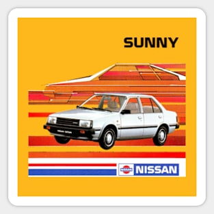 NISSAN SUNNY - brochure Sticker